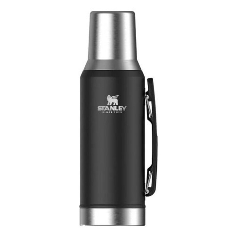 Set Stanley Termo tapa mate 2en1 1,2ml + Bombilla Negro