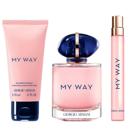 Cofre Armani Perfume My Way EDP 90ml + Travel Size 10ml + Body Lotion 50ml Cofre Armani Perfume My Way EDP 90ml + Travel Size 10ml + Body Lotion 50ml