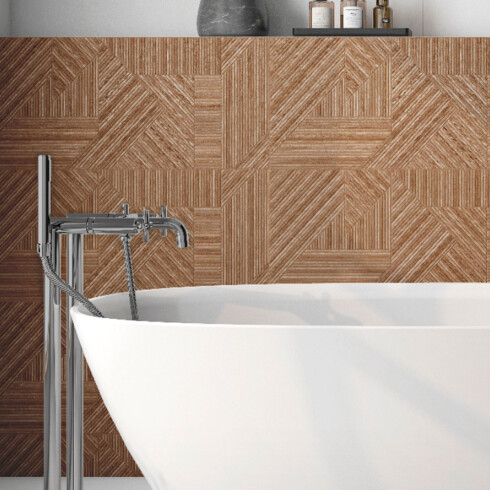 Ceramica Terra Relieve 36X80Cm Piso Pared 000