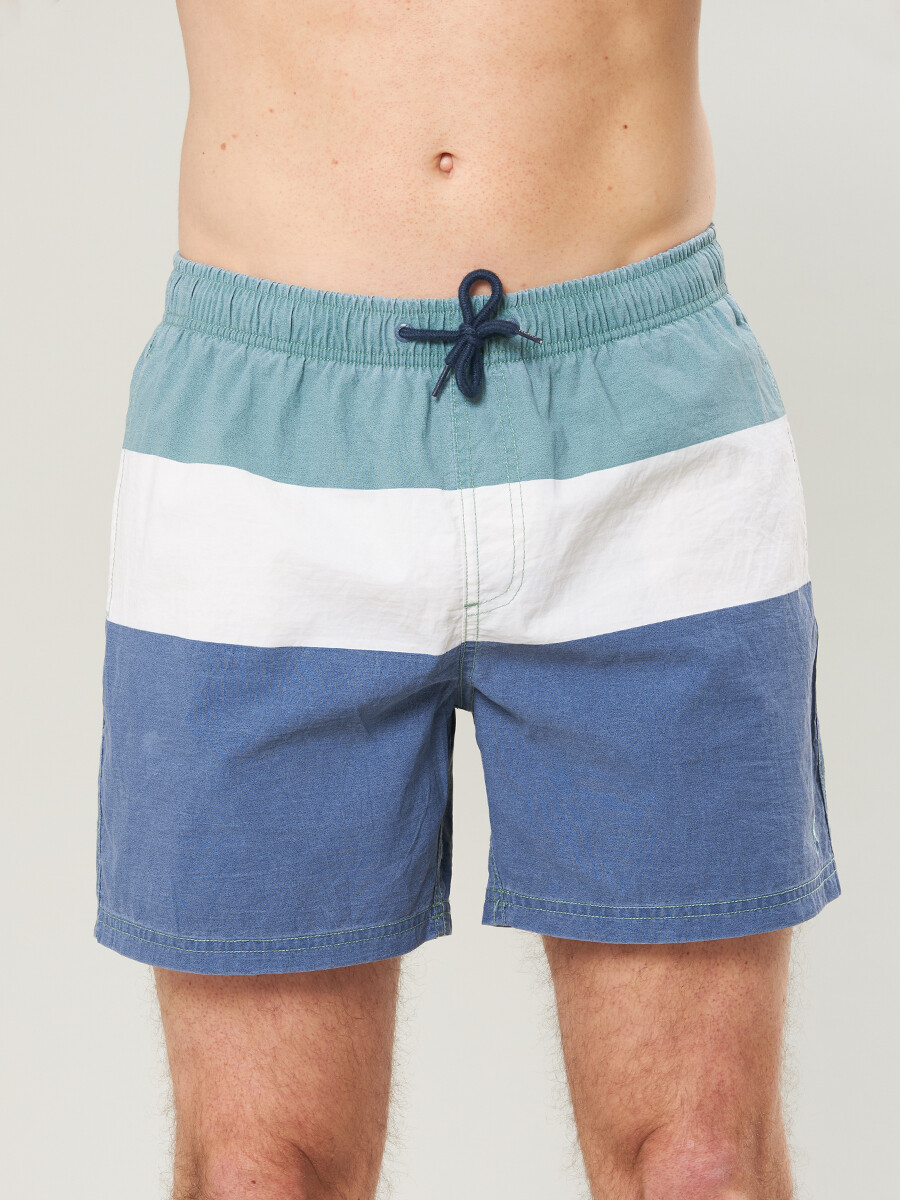 SHORT YAUN POLANCO - Azul Marino 