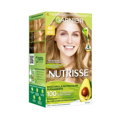 Tinta Garnier Nutrisse N°83 Miel De Nectar Tinta Garnier Nutrisse N°83 Miel De Nectar