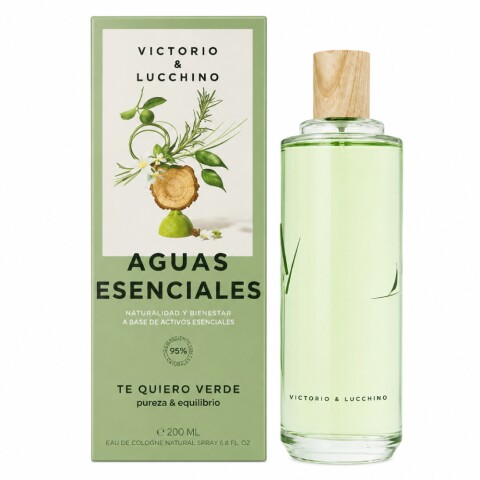 Victorio & Lucchino Aguas Esenciales edc 250ml Te quiero verde pureza y equilibrio
