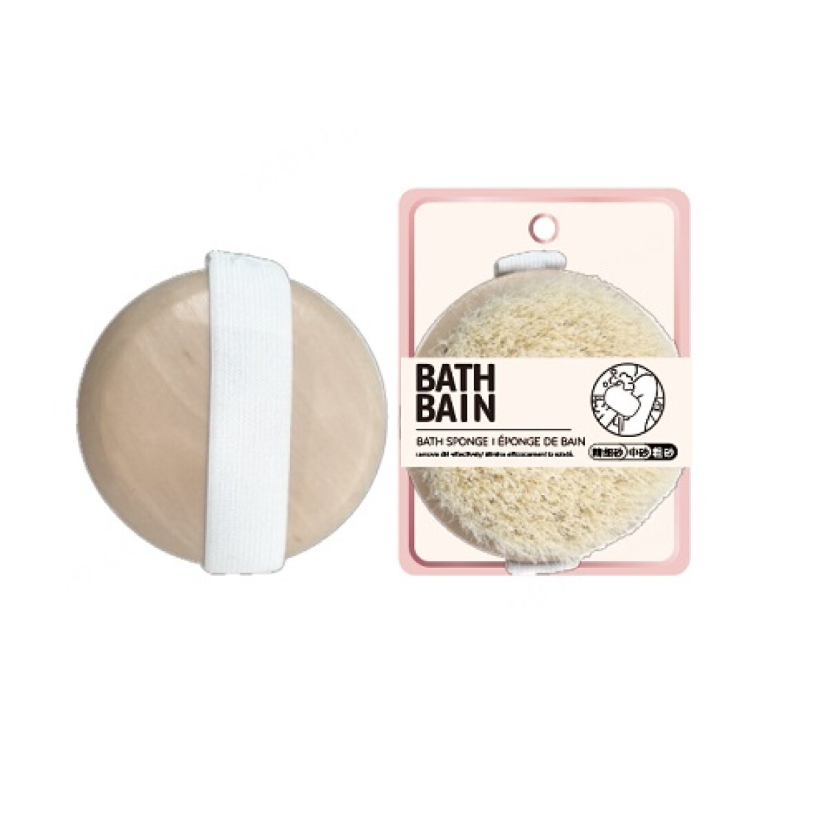 Cepillo masajeador cerdas suaves 