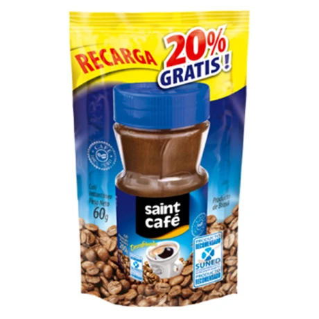 CAFE DESCAFEINADO SAINT RECARGA 50 GR CAFE DESCAFEINADO SAINT RECARGA 50 GR