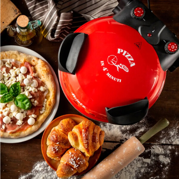 Horno Eléctrico Para Pizza Ariete 909/10 32cm PIZZERIA ARIETE 909/10 ROJA 32CM