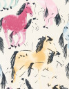 Pañuelos Raso Estampados Varios Pañuelo De Raso De Caballos - Combinacion Multicolor