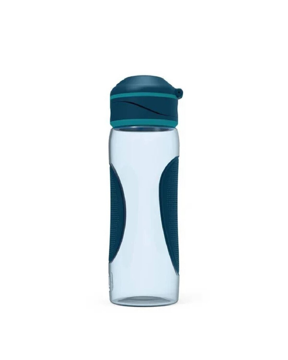Botella deportiva transparente en tritan Quokka Splash 730ml - Azurite 