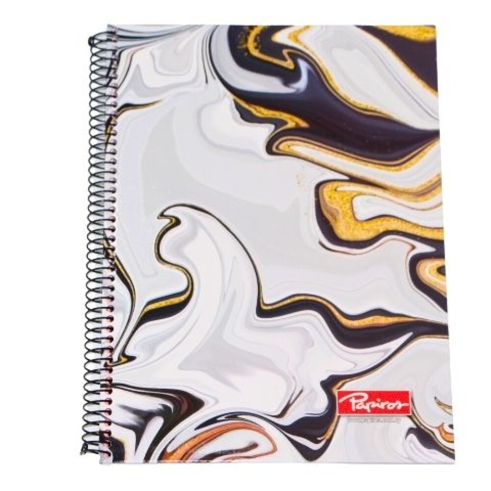 CUADERNOLA PAPIROS STD 100 HOJAS TAPA MARMOLADO