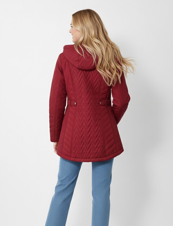 Campera Cpt Larga Ca ROJO
