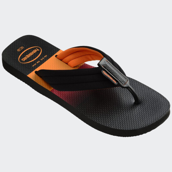 Ojotas Havaianas Urban Print Negro