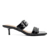 Sandalia Vizzano Taco Fino Bajo de Mujer - 6518.103-13488 Negro