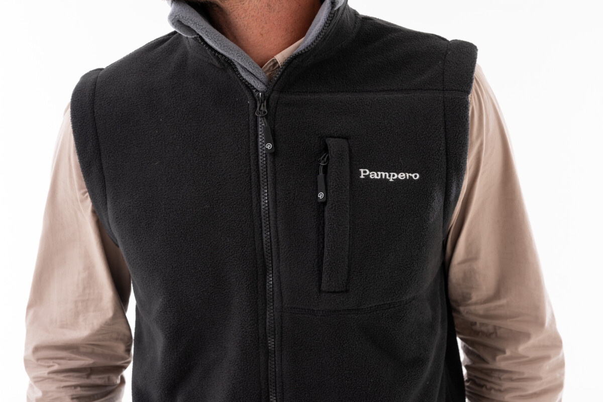 CHALECO MICROPOLAR MONTTES Negro