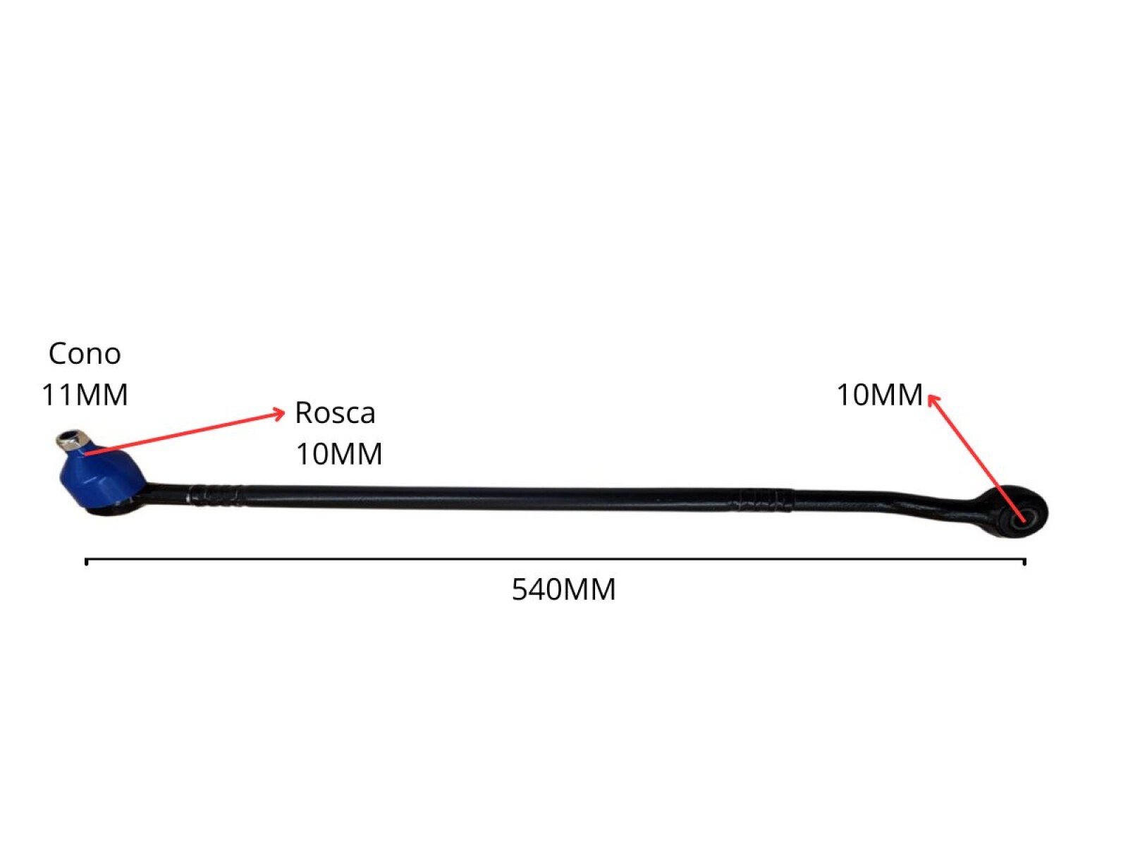 Barra De Direccion Volks Gol I/Saveiro 80-95 Der 