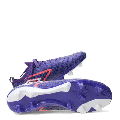 Championes de Hombre Umbro Fútbol Legacy Hg Violeta - Blanco