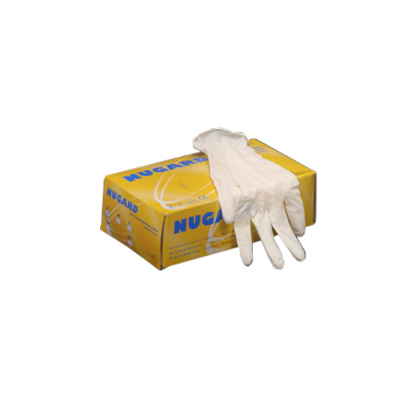 GUANTES DESCARTABLES LATEX SMALL - TRANSPARENTE