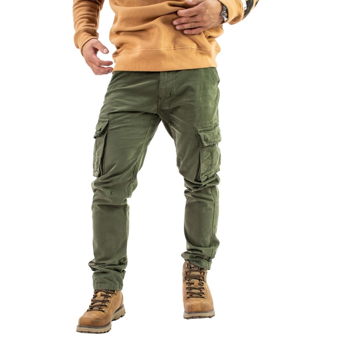 PANTALON CARGO 28-42 - GREEN 