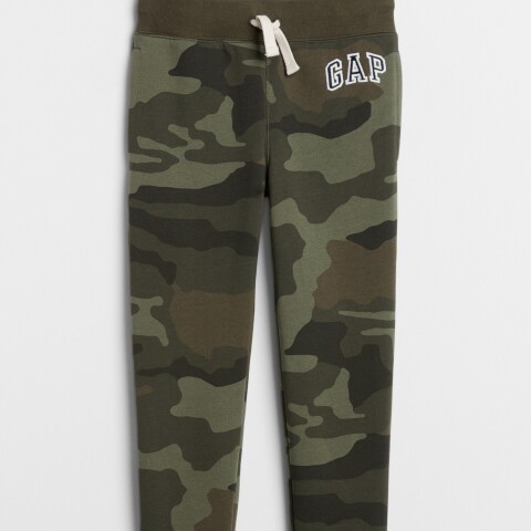 V-HERITAGE LOGO JOGGER GREEN CAMO
