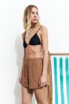 Short texture tostado