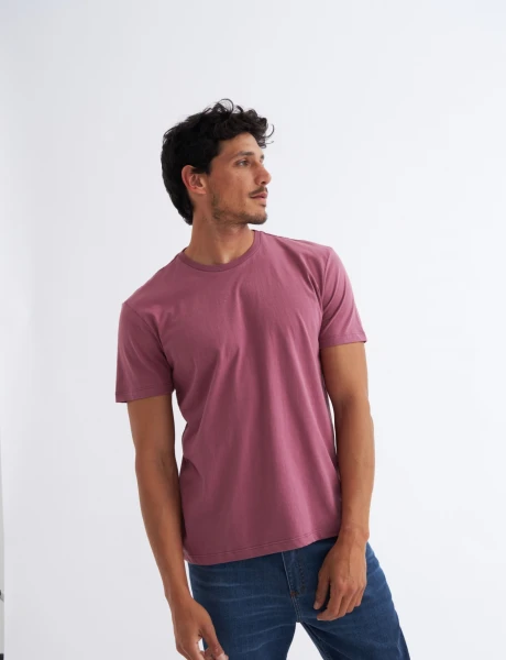 Remera básica Carpi Bordeaux