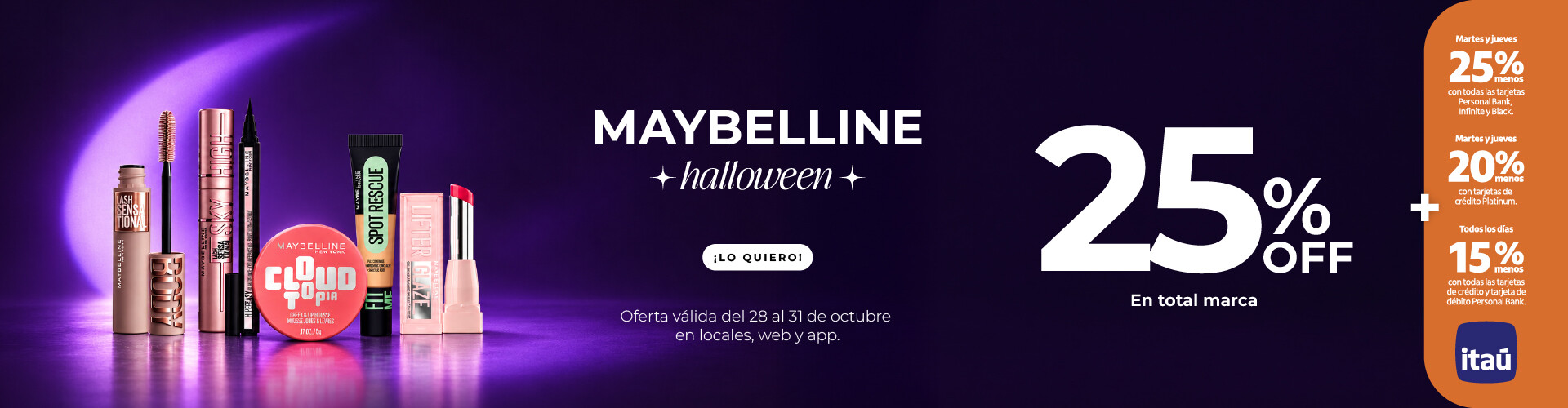 maybelline halloween