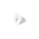 ADAPTADOR UNIVERSAL 3 EN LINEA BLANCO