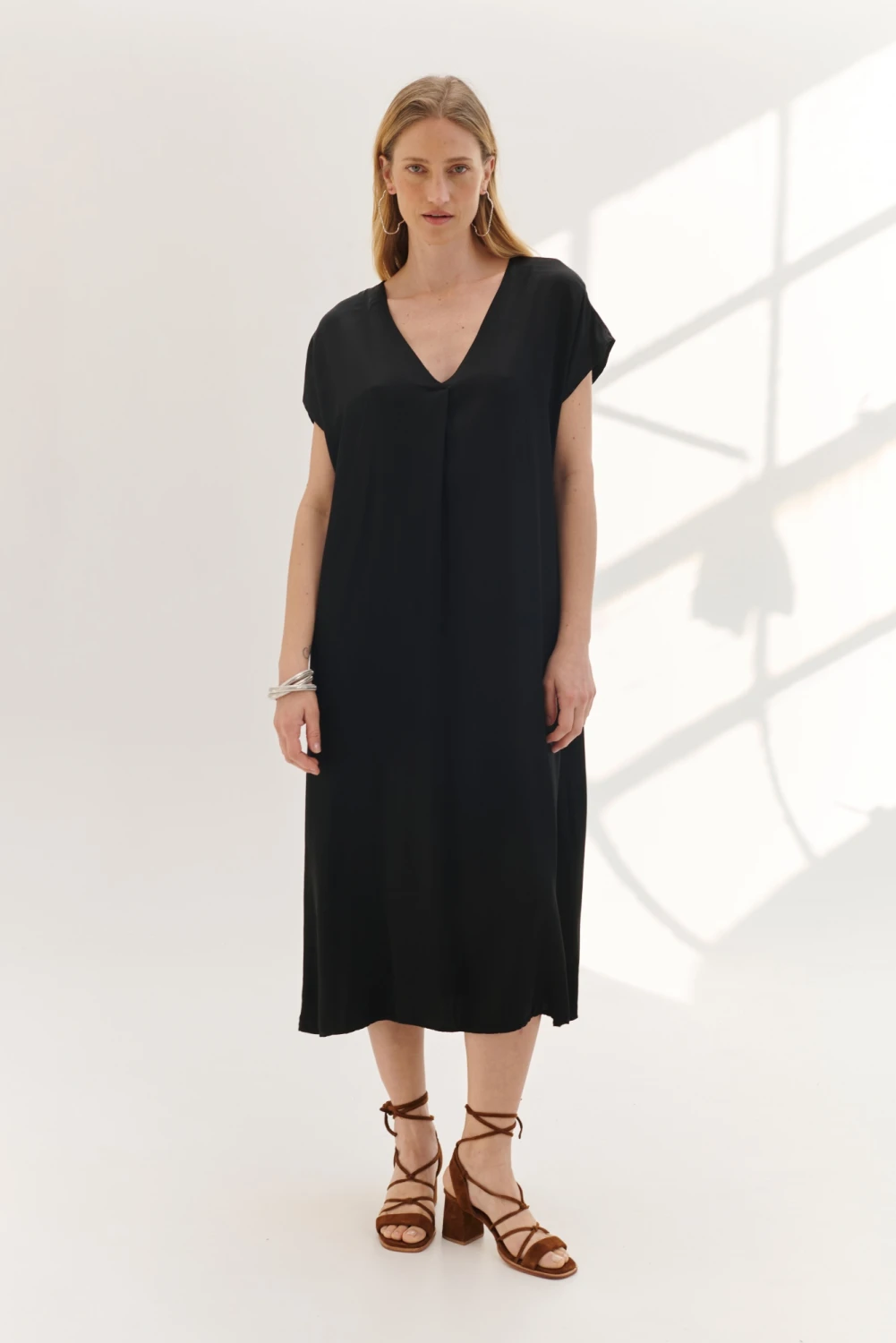 VESTIDO MAXIMA negro talle unico