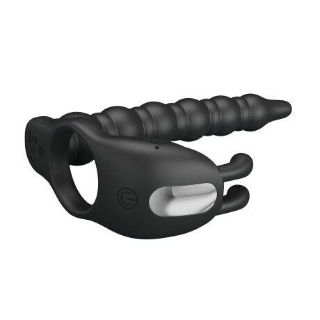 Anillo Vibrador con Vara Anal Blackney Pretty Love Anillo Vibrador con Vara Anal Blackney Pretty Love