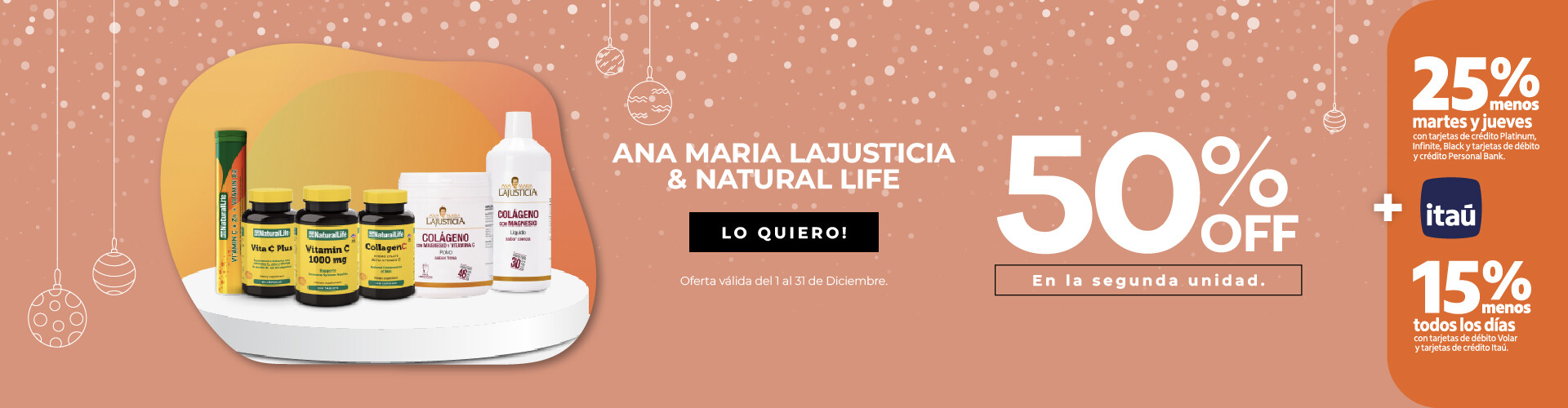 Ana Maria Lajusticia Y Natural Life 2da 50%OFF