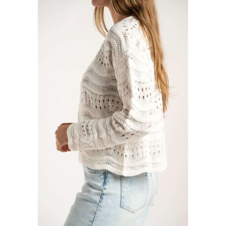 Sweater Textura Nacar