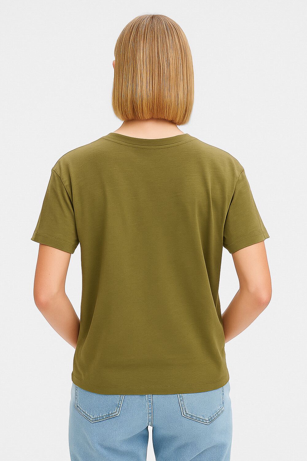 Remera Matias Verde Oliva Claro
