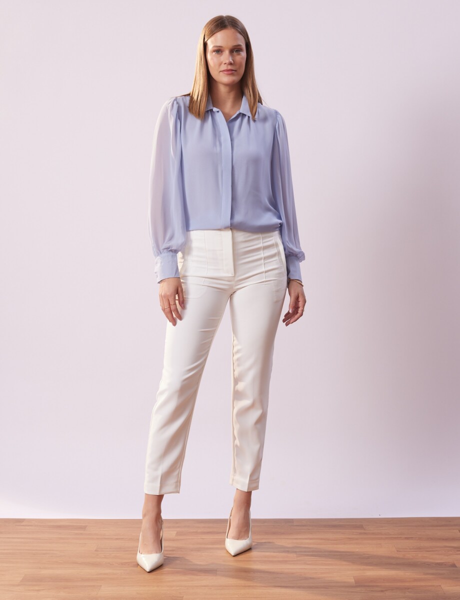 Pantalon Slim Ankle - Crudo 