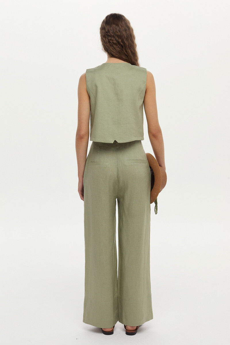 Pantalón Kai Verde Militar