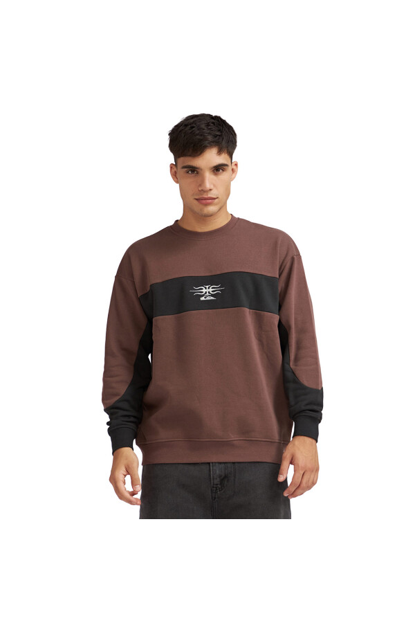 Quiksilver Buzo MERCURY DEVIL Hombre - Marron Marron