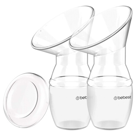 Pack de 2 Recolectores de Leche Materna Manuales en Silicona Bebesit Pack de 2 Recolectores de Leche Materna Manuales en Silicona Bebesit