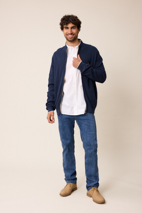 CARDIGAN GONG POLANCO Indigo