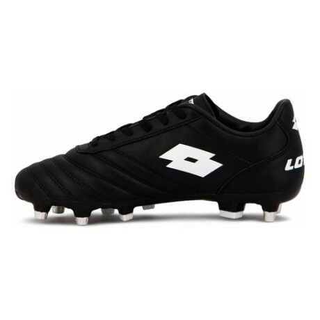 Championes de Futbol 11 en Cuero Lotto Negro/Blanco Championes de Futbol 11 en Cuero Lotto Negro/Blanco