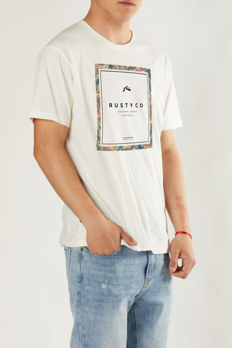 T-SHIRT KELER RUSTY Blanco