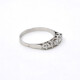 Anillo Antiguo En Oro 18K Blanco Y Brillantes Anillo Antiguo En Oro 18K Blanco Y Brillantes