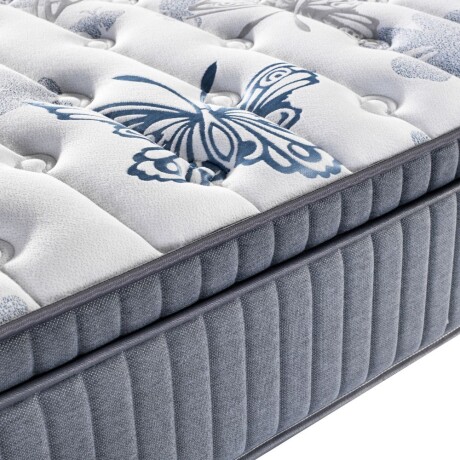 Colchon de resortes Queen HAMPTONS Vanadium Colchon de resortes Queen HAMPTONS Vanadium