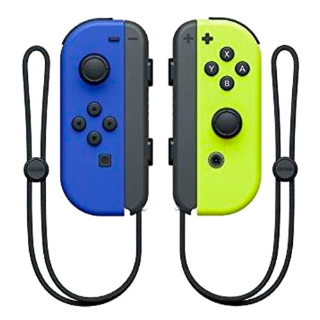 Nintendo - Switch Joy-con Neón Amarillo / Azul - Incluye Controladores: Joy-con (L) y Joy-con (R). 001