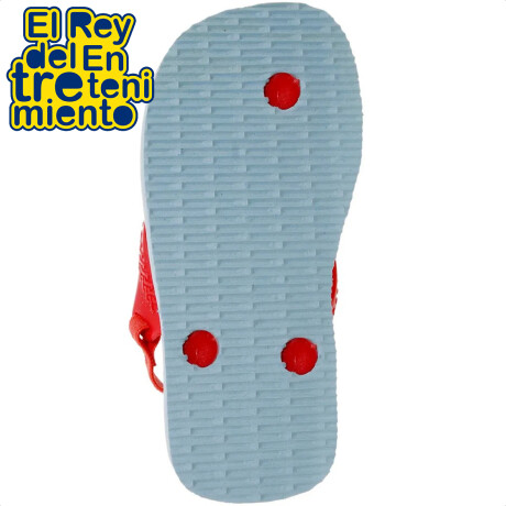 Havaianas Calzado Infantil Chancleta Ojota Sandalia Celeste Spiderman