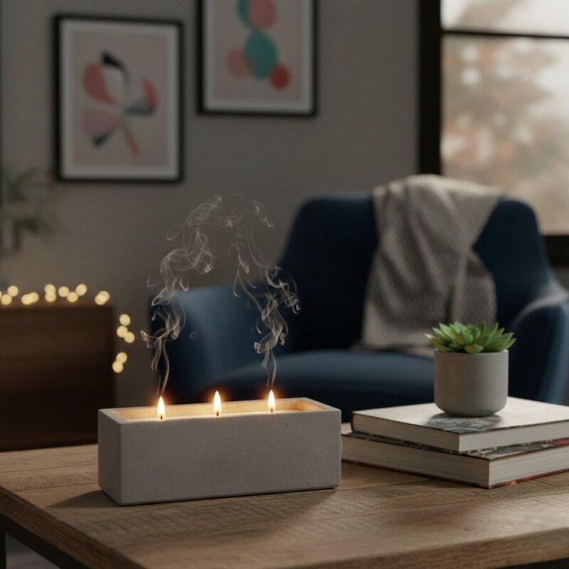 VELA AROMATICA 18X7X6CM Unica