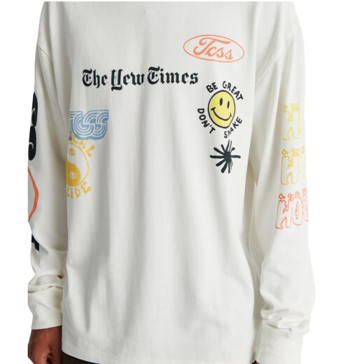 Remera Critical Slide Mixed Up - Blanco Remera Critical Slide Mixed Up - Blanco