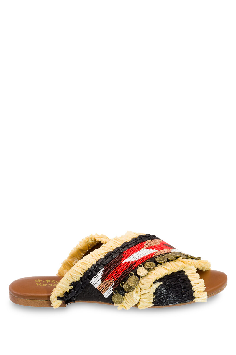SANDALIA CROSS Negro