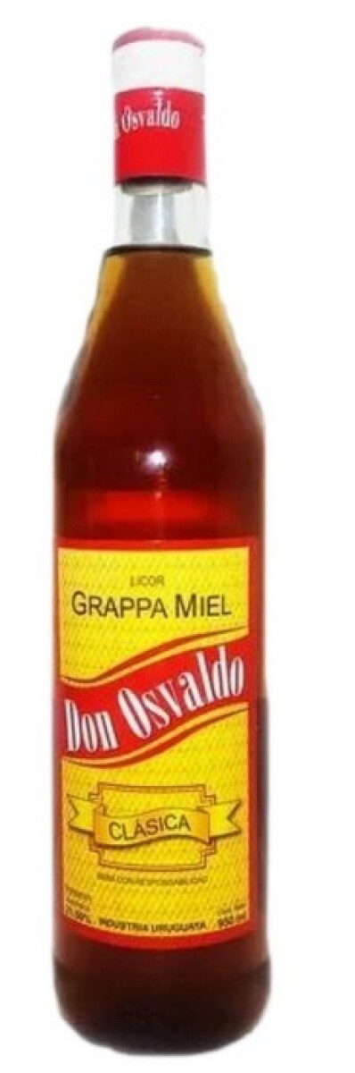 BEBIDA GRAPPAMIEL DON OSVALDO 935 CC 