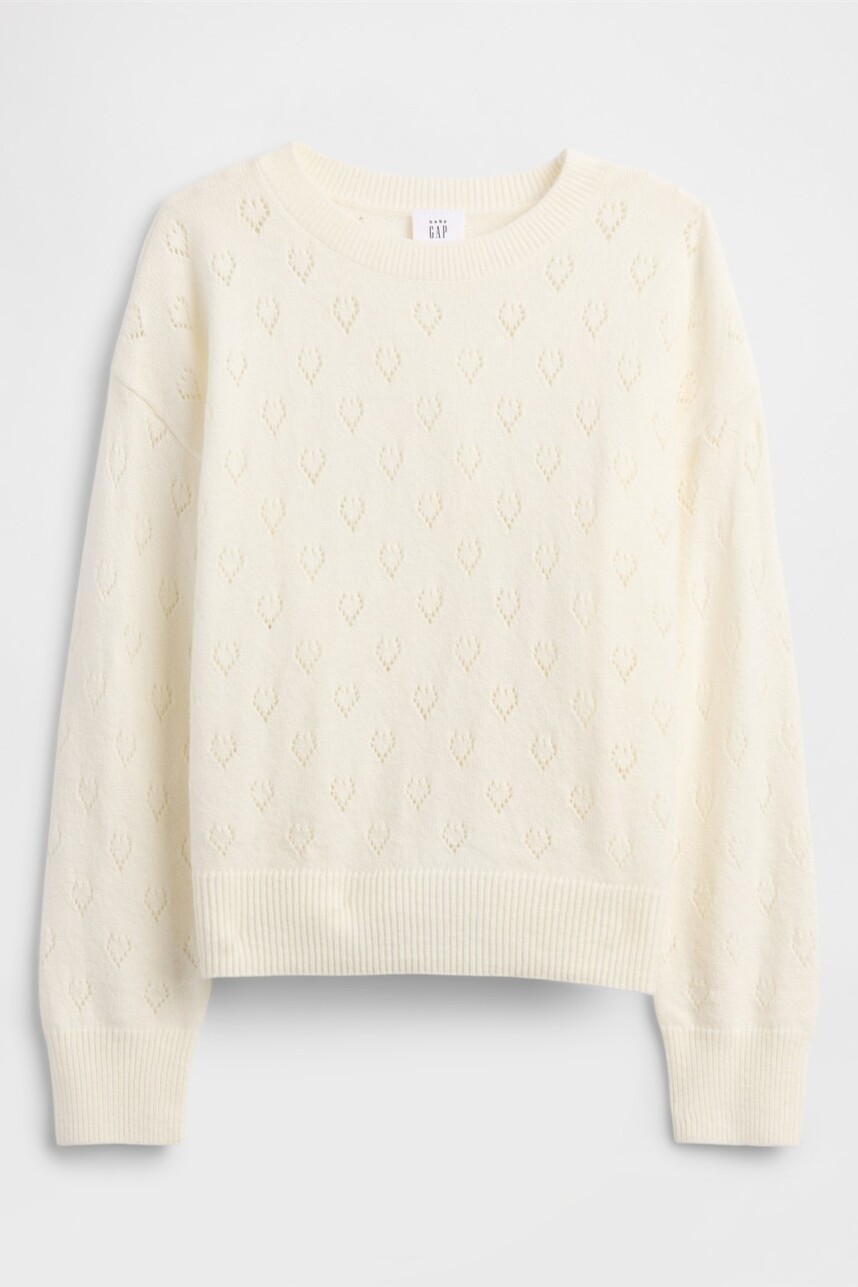 Buzo Cashsoft Toddler Niña Ivory Frost