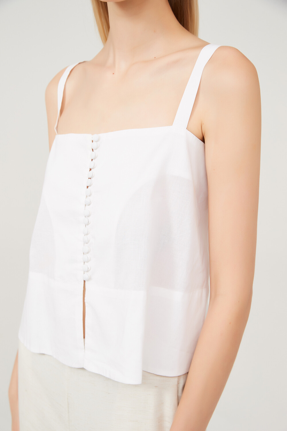 Musculosa Satoshi Blanco
