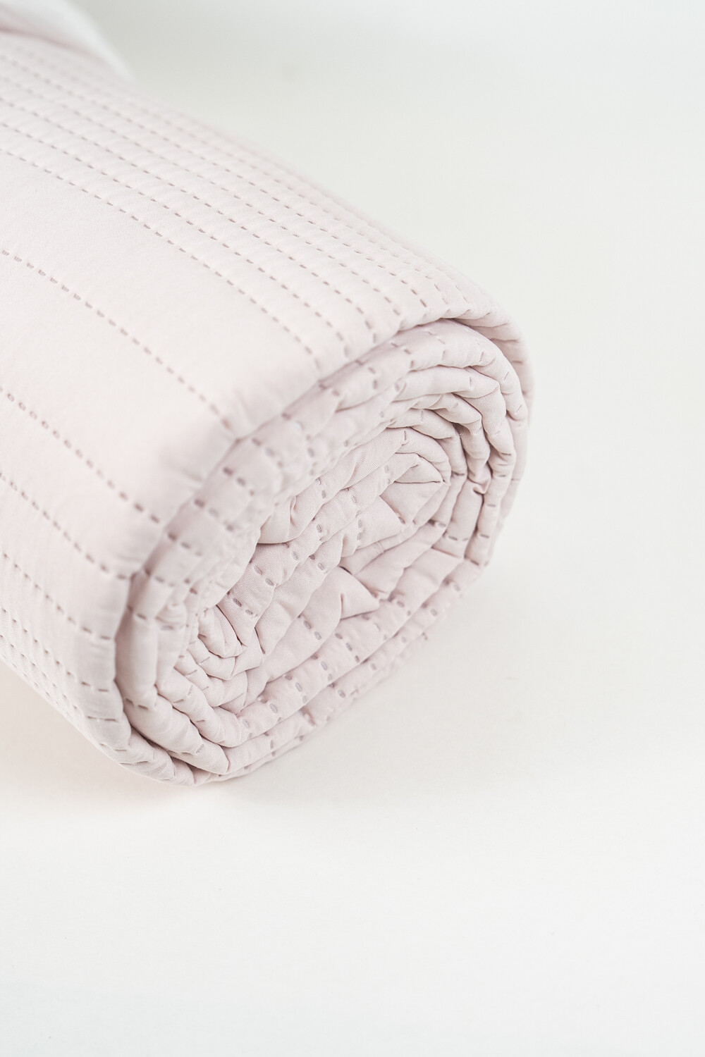 Cubrecama 1 Plaza Microfibra Washed Blanco