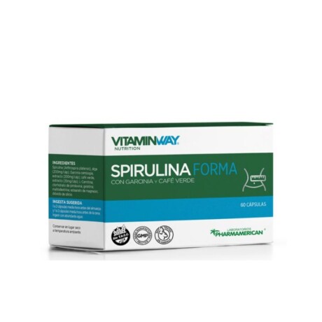 ¡OFERTA POR VENCIMIENTO! Spirulina Forma 60 caps Vitaminway ¡OFERTA POR VENCIMIENTO! Spirulina Forma 60 caps Vitaminway
