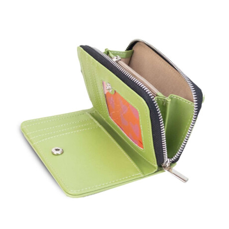 Billetera Malu Negro y Laurel